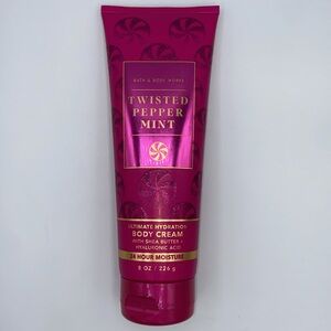 NEW! BATH & BODY WORKS Ultimate Hydration Body Cream Lotion TWISTED PEPPERMINT